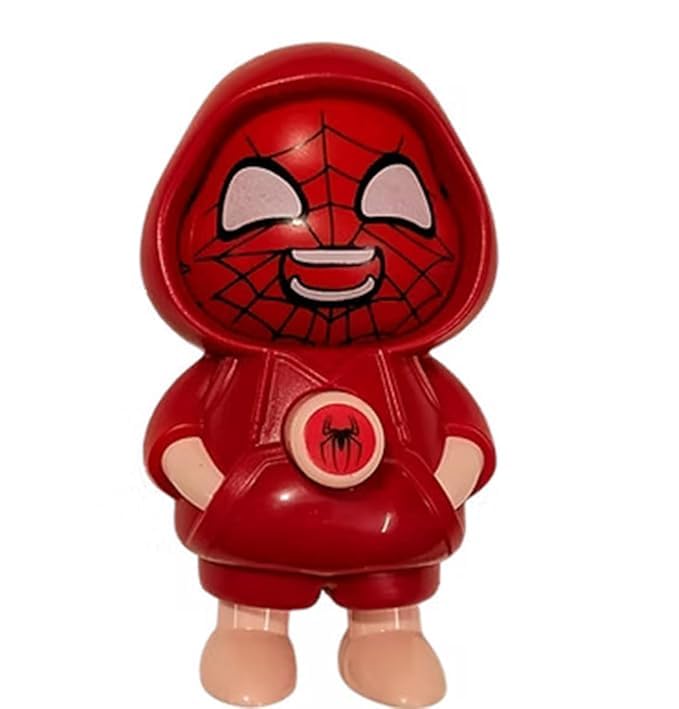 Face Changing Keychain – Red Spider Cartoon Toy