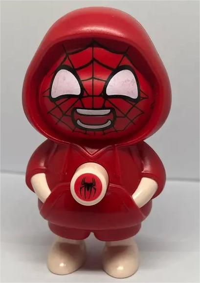 Face Changing Keychain – Red Spider Cartoon Toy