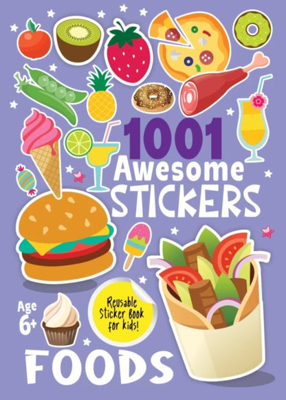 1001 Awsome Stickers  - Foods