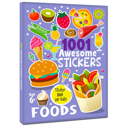 1001 Awsome Stickers  - Foods