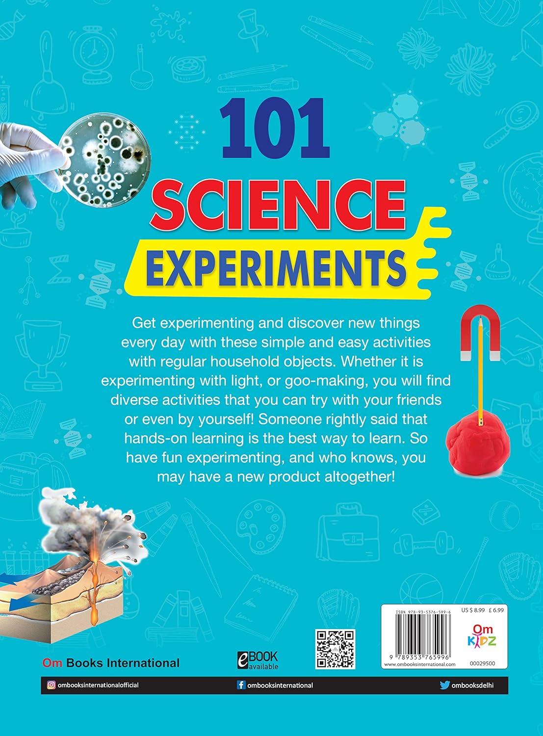101 Science Experiments : Activity Book for Kids : Simple fun and engaging activities for Kids