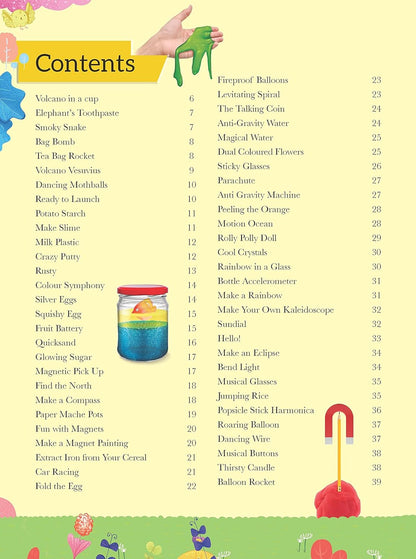 101 Science Experiments : Activity Book for Kids : Simple fun and engaging activities for Kids