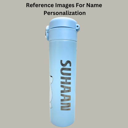 Printed Cartoon Stainless steel insulated school Sipper  water bottle For Kids (3410)