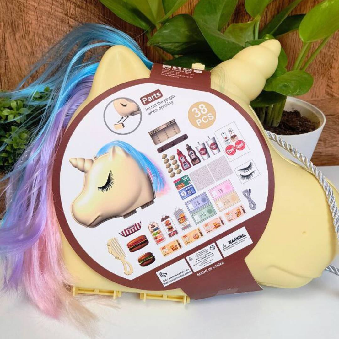 2 in 1 Unicorn Pretend Play Role Play Set For kids
