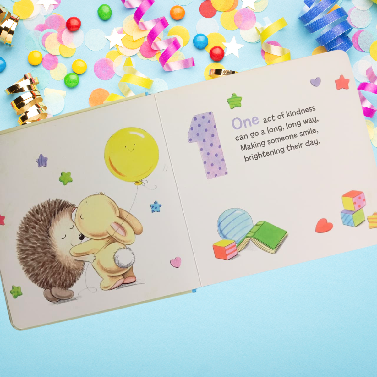 123 of Kindness – Early Learning Counting Board Book