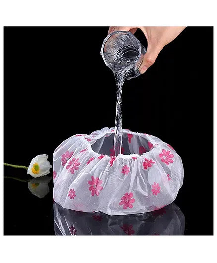 3Pc Shower Cap for Women & Girl