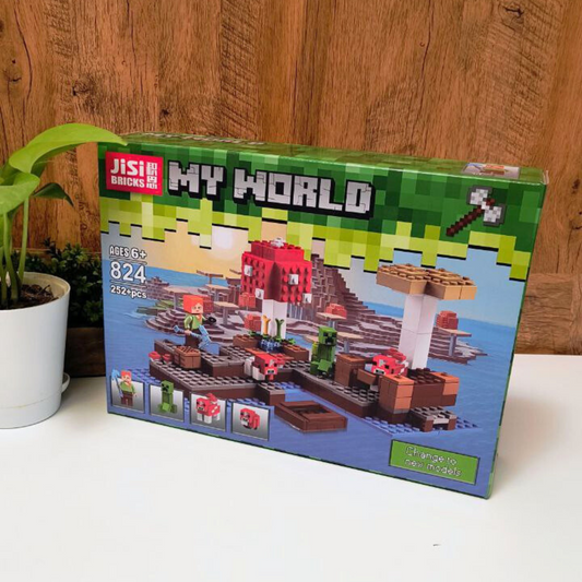 My World Minecraft 824 Building Blocks Toys Bricks Toy