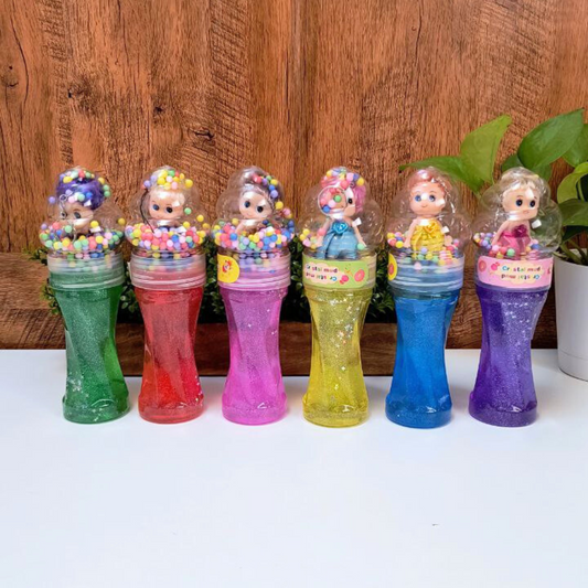 Tall Doll Crystal Slime (1 pcs Assorted Color)