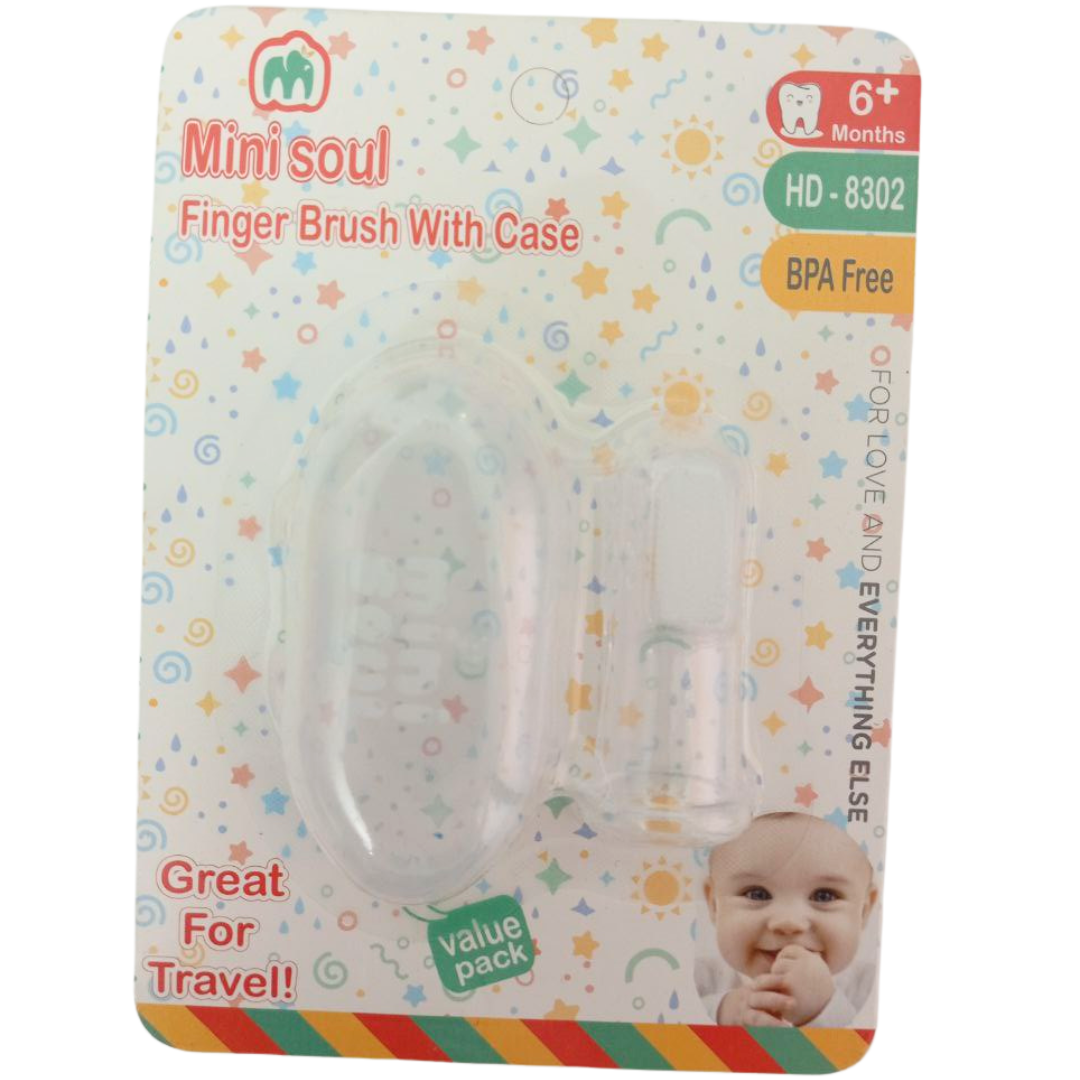 Multifunctional Unique Silicone Finger toothbrush with Soft Bristles