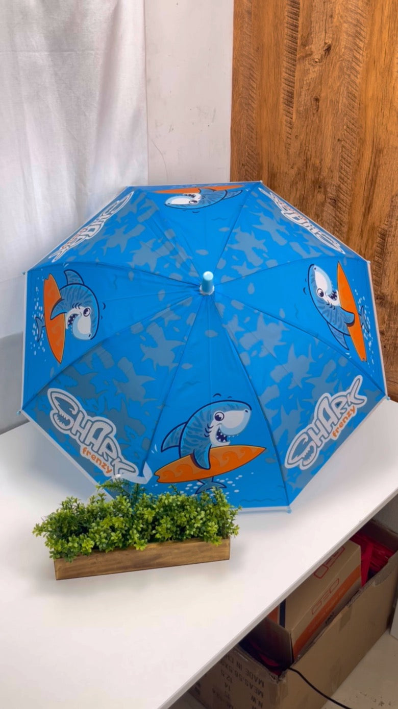 Kids Umbrella For Rainy Season Girls Boys