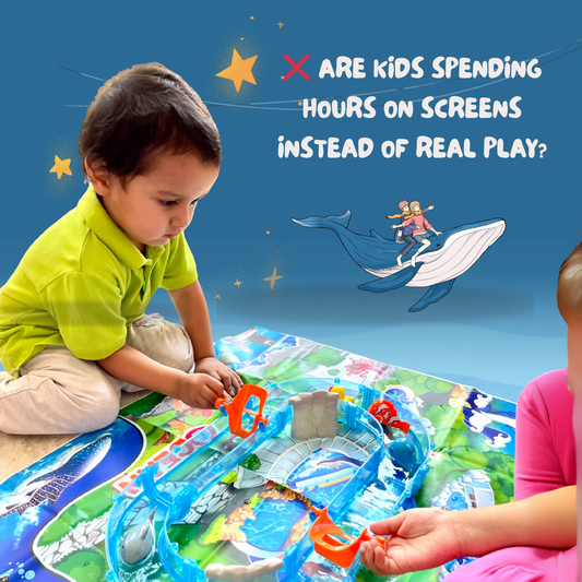 Ocean Track Water Slide – Fish-Themed Fun for Kids
