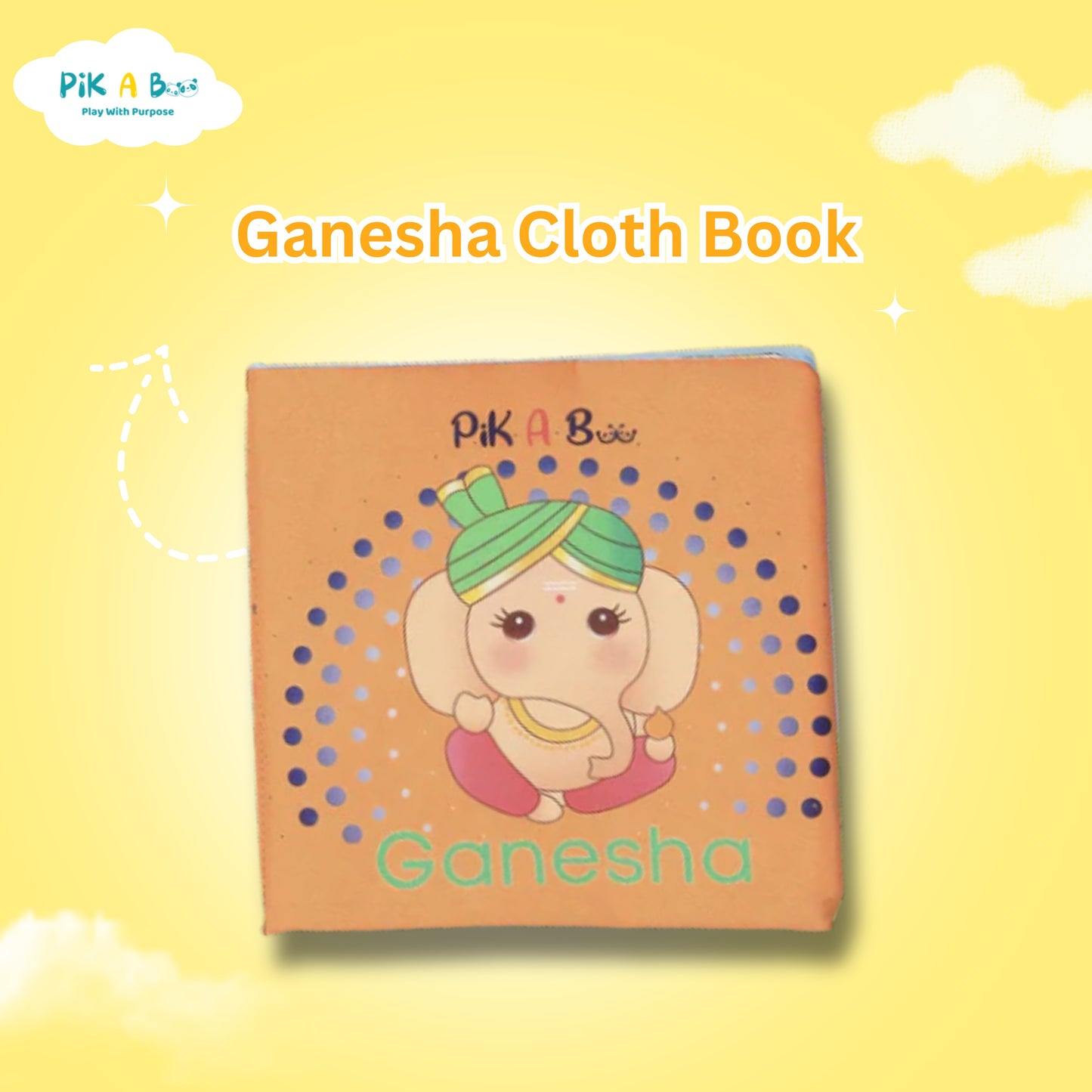 Ganesha Cloth Books | Early Learning & Spiritual Fun