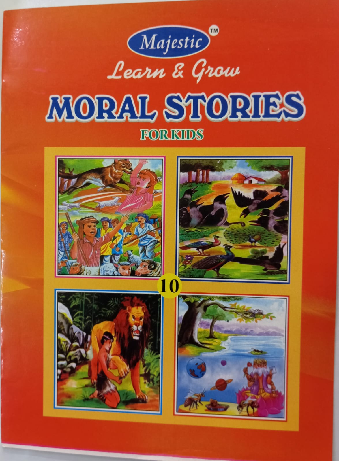 Learn and Grow Moral Stories for Kids – Pack of 4 Illustrated Books