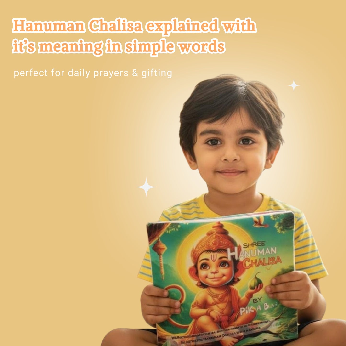 English  Hanuman Chalisa Cloth Book  for Kids & Adults