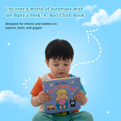 Peek-a-Boo & Shloka Baby Books | Soft Cloth Combo for Early Learning 0-6 Years