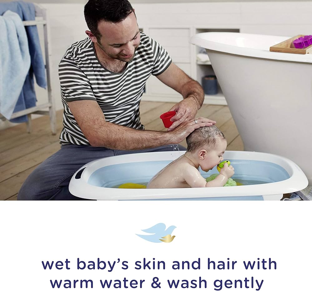 Folding Bath Tub - Portable, Space-Saving, Baby & Toddler Friendly