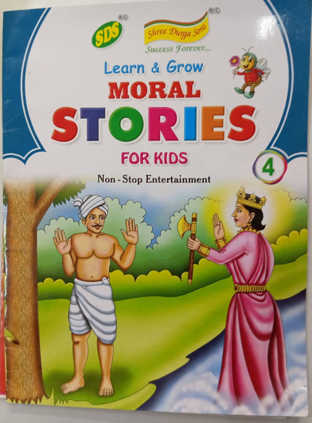 Learn and Grow Moral Stories for Kids – Pack of 4 Illustrated Books