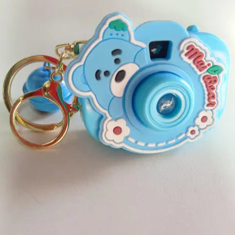 Cartoon Projection Camera Keychain Light Toy | Fun Glow Gift Ages 3+