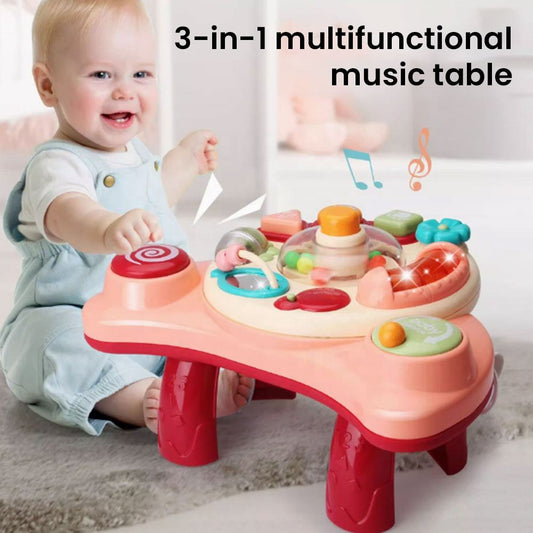 3-in-1 Baby Music Table – Interactive Learning & Play Toy for Toddlers