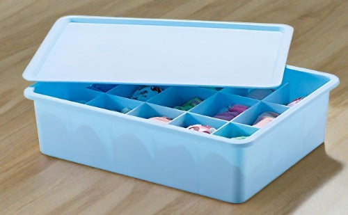 15 Grid Storage Box for Socks Undergarments Storage Drawer Box