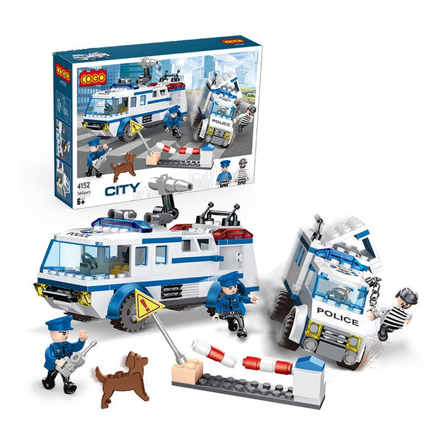 368-Piece Police Capturer Building Set for Kids – Creative and Educational Block Toy