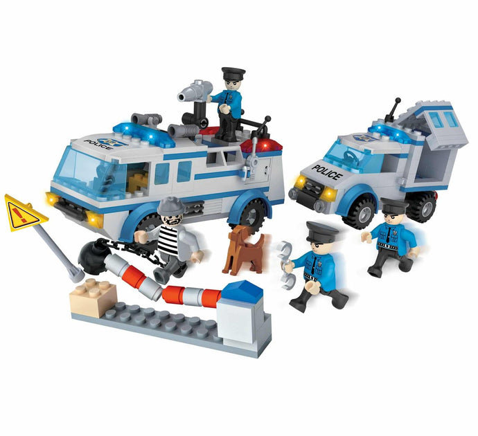 368-Piece Police Capturer Building Set for Kids – Creative and Educational Block Toy