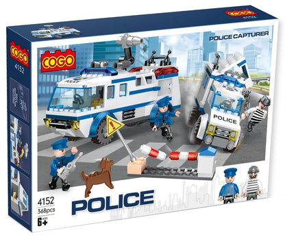 368-Piece Police Capturer Building Set for Kids – Creative and Educational Block Toy