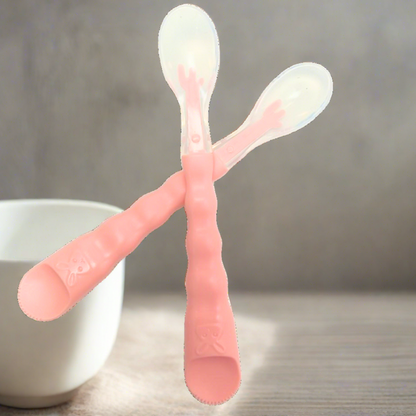 Soft Silicone Baby Spoon Feeder – Mess-Free Infant Feeding