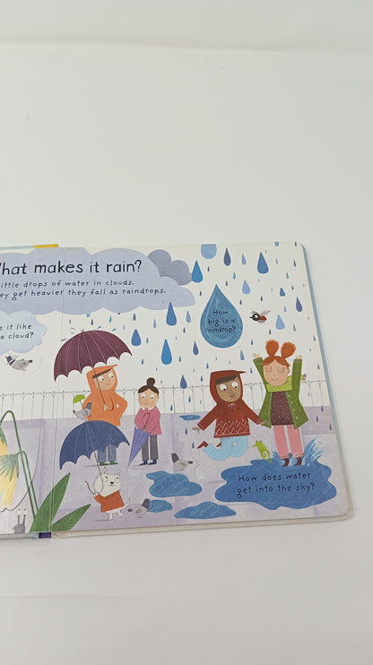 Pre Loved ( As good as new) || Lift-The-Flap  First Questions And Answers What Makes It Rain ?