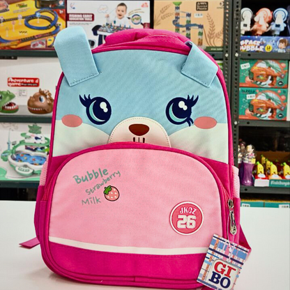 Cute Bunny Backpack for Kindergarten Kids