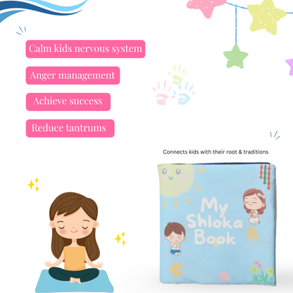 Indian Shloka Cloth Book with Meanings (0-6 Yrs)