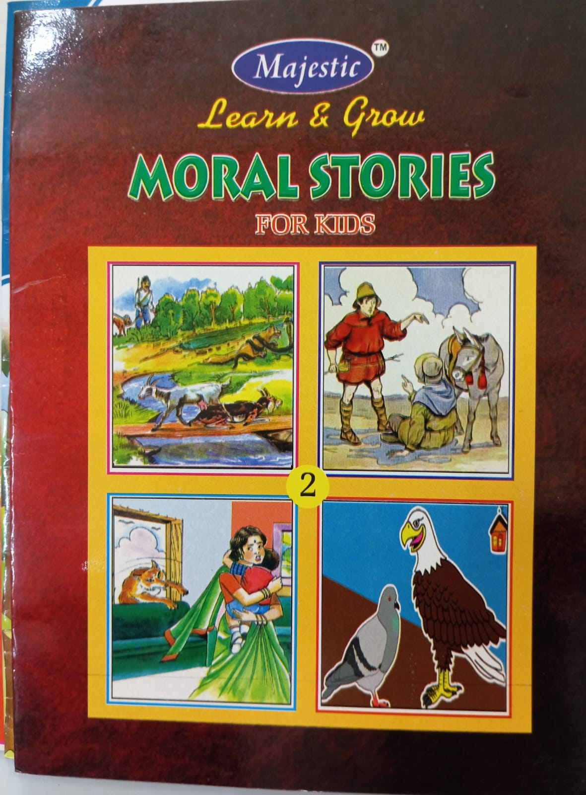 Learn and Grow Moral Stories for Kids – Pack of 4 Illustrated Books