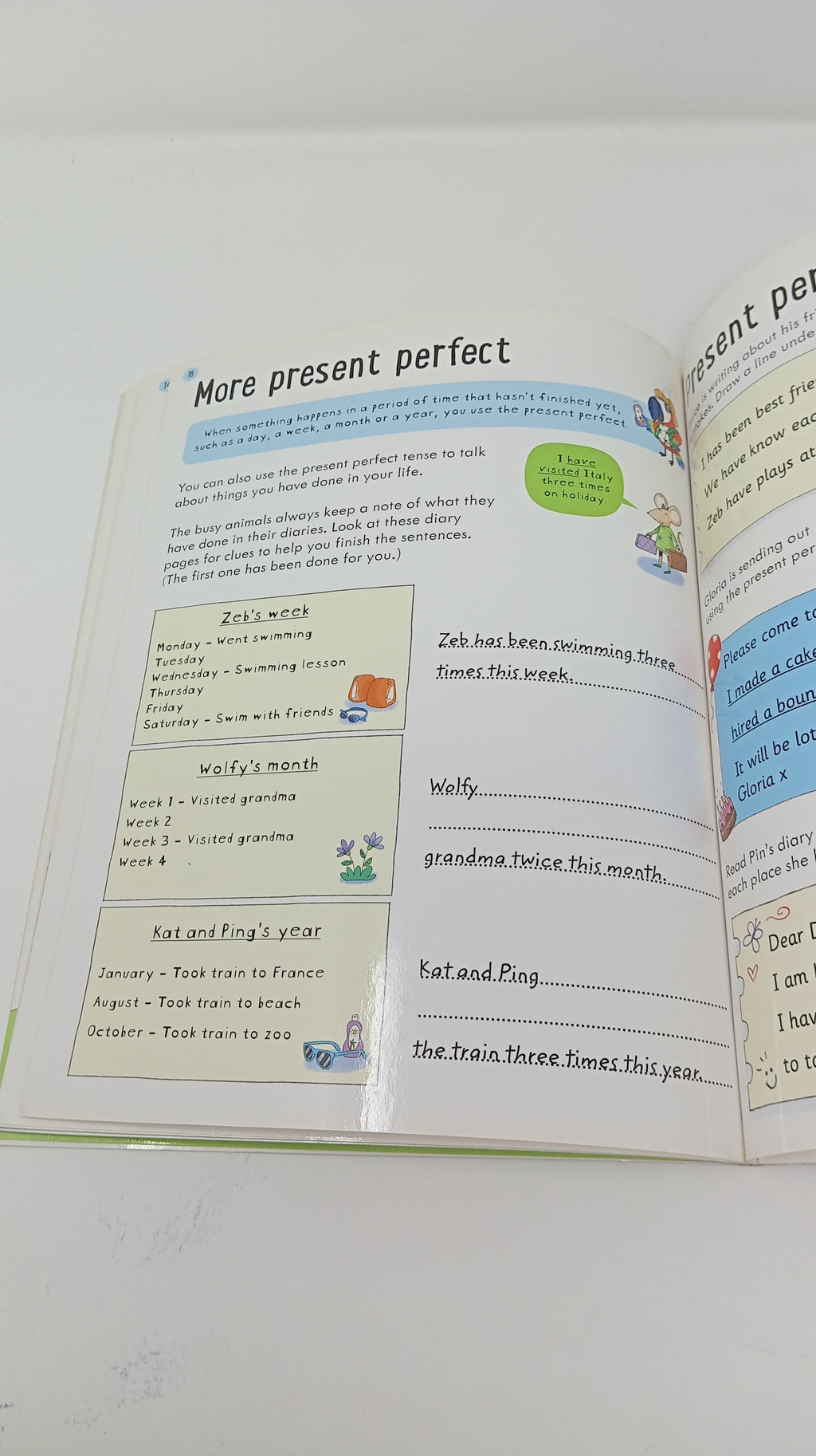 New book slight wear and tear ||  Wipe-Clean Grammar And Punctuation 7-8 Years