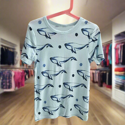 Fish Print Cotton T-Shirt – Soft & Colorful Tee for Kids