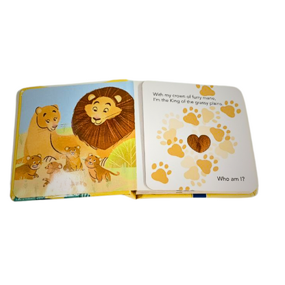 Who Am I?  Wild Animals Touch and Feel Book