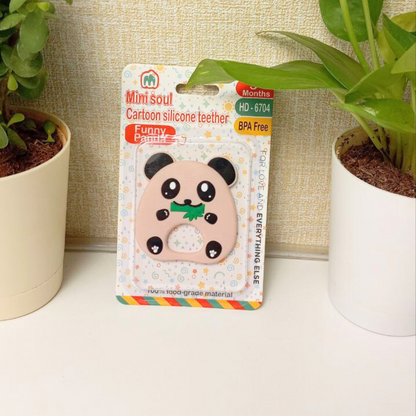 Funny Panda Silicone Teether