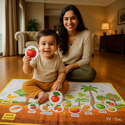 Where They Grow Cloth Activity Mat – Nature Play Fun