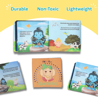 Ganesha Cloth Books | Early Learning & Spiritual Fun