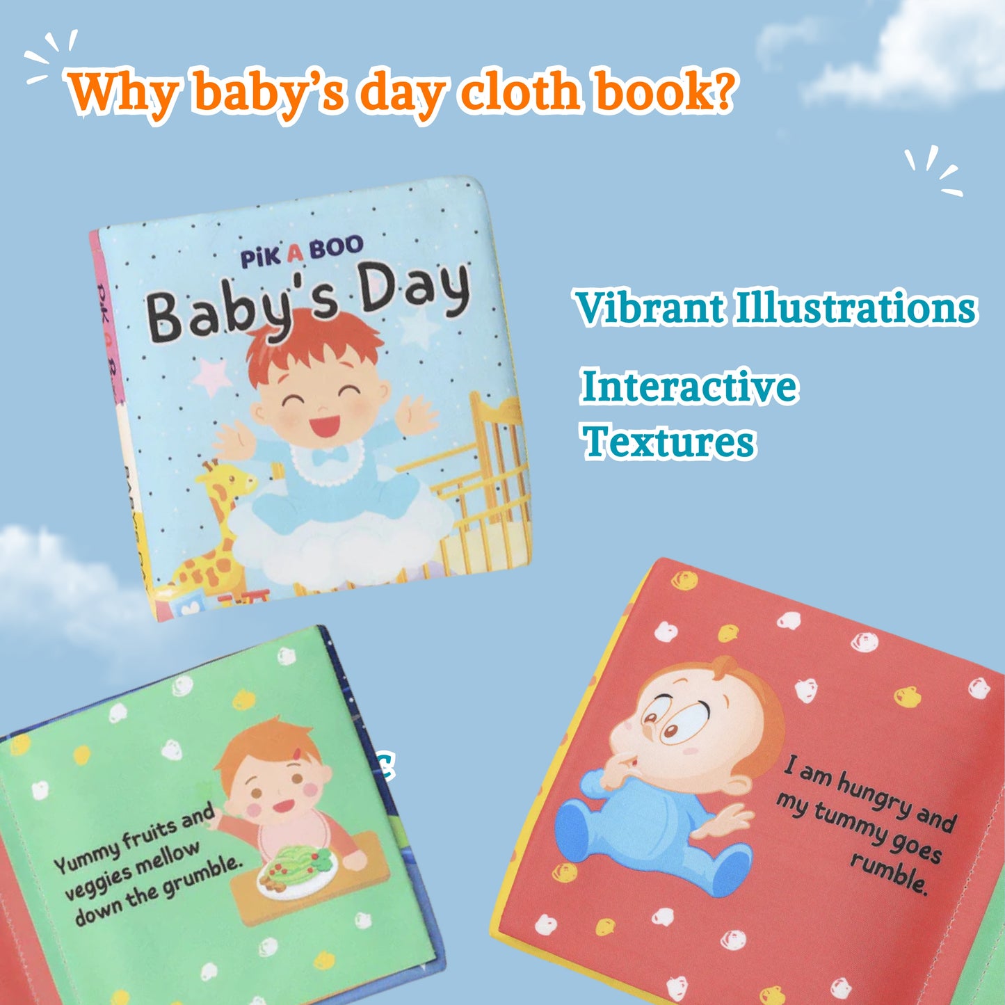 Baby’s Day Cloth Books | Early Learning & Fun