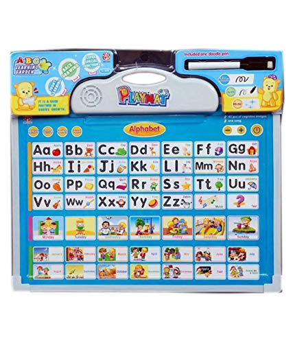 2 in 1 Musical Sound Reusable Activity Board with Drawing Slate and Doodle Pen for Kids