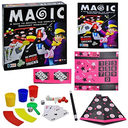 Ultimate Magic Show Kit – 65 Exciting Beginner Magic Tricks for Kids to Amaze and Entertain