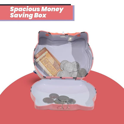 Metal Tiger Design Money Saving Bank for Kids