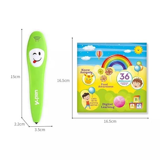 Educational Book With Sound Pen – Kids Intelligence & Learning Boost | Ages 3–8 Years