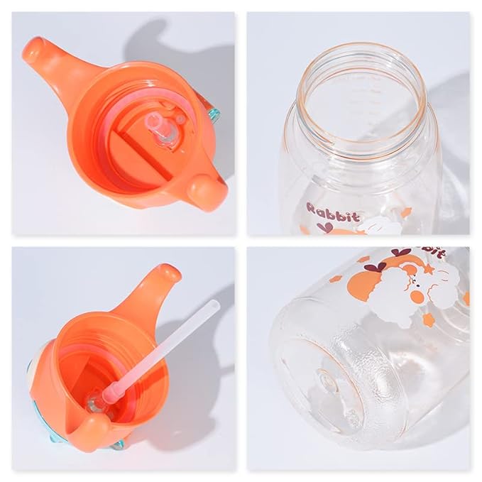 Cute Straw Sipper for Kids, Sipper cup For Kid's, Bottle – (450 ML)