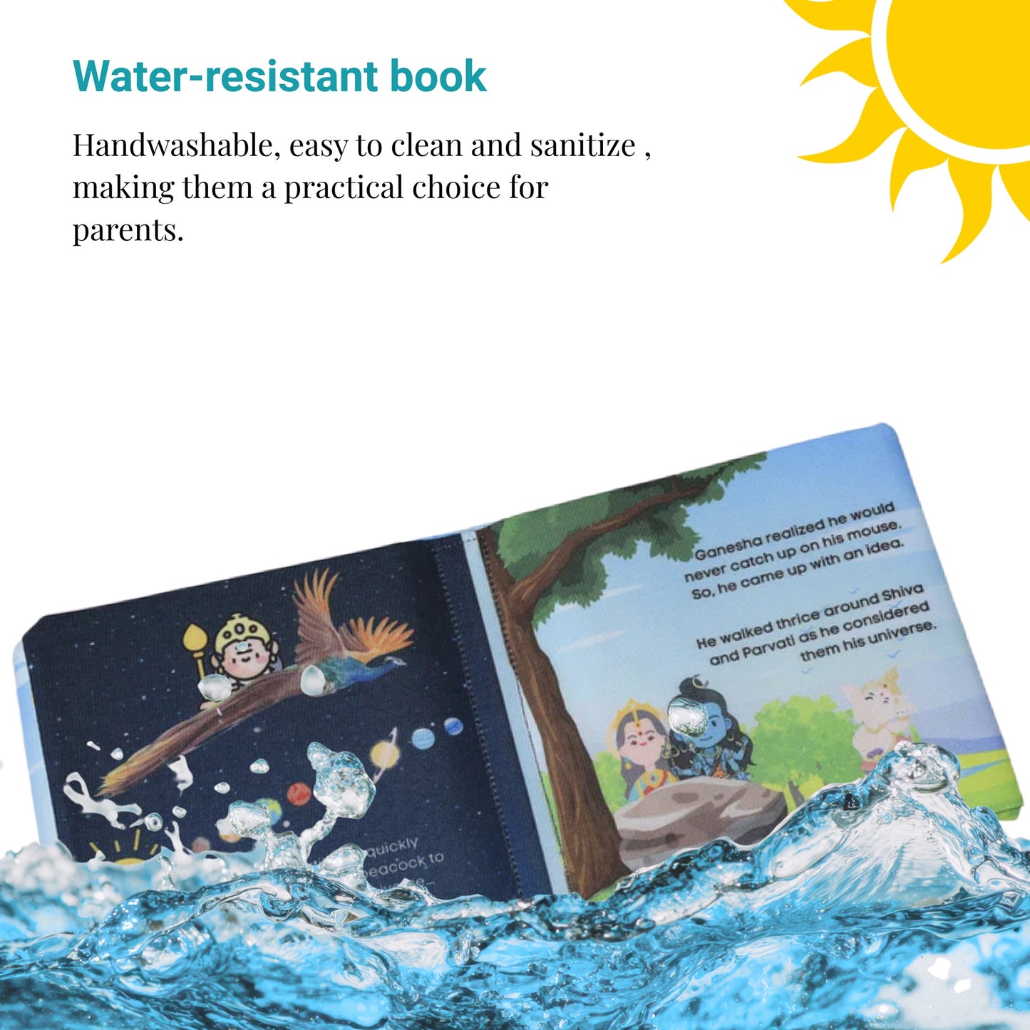 Ganesha Cloth Books | Early Learning & Spiritual Fun