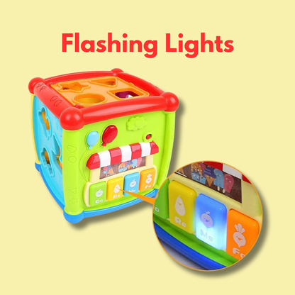 6-in-1 Learning Activity Cube | Early Education Toy