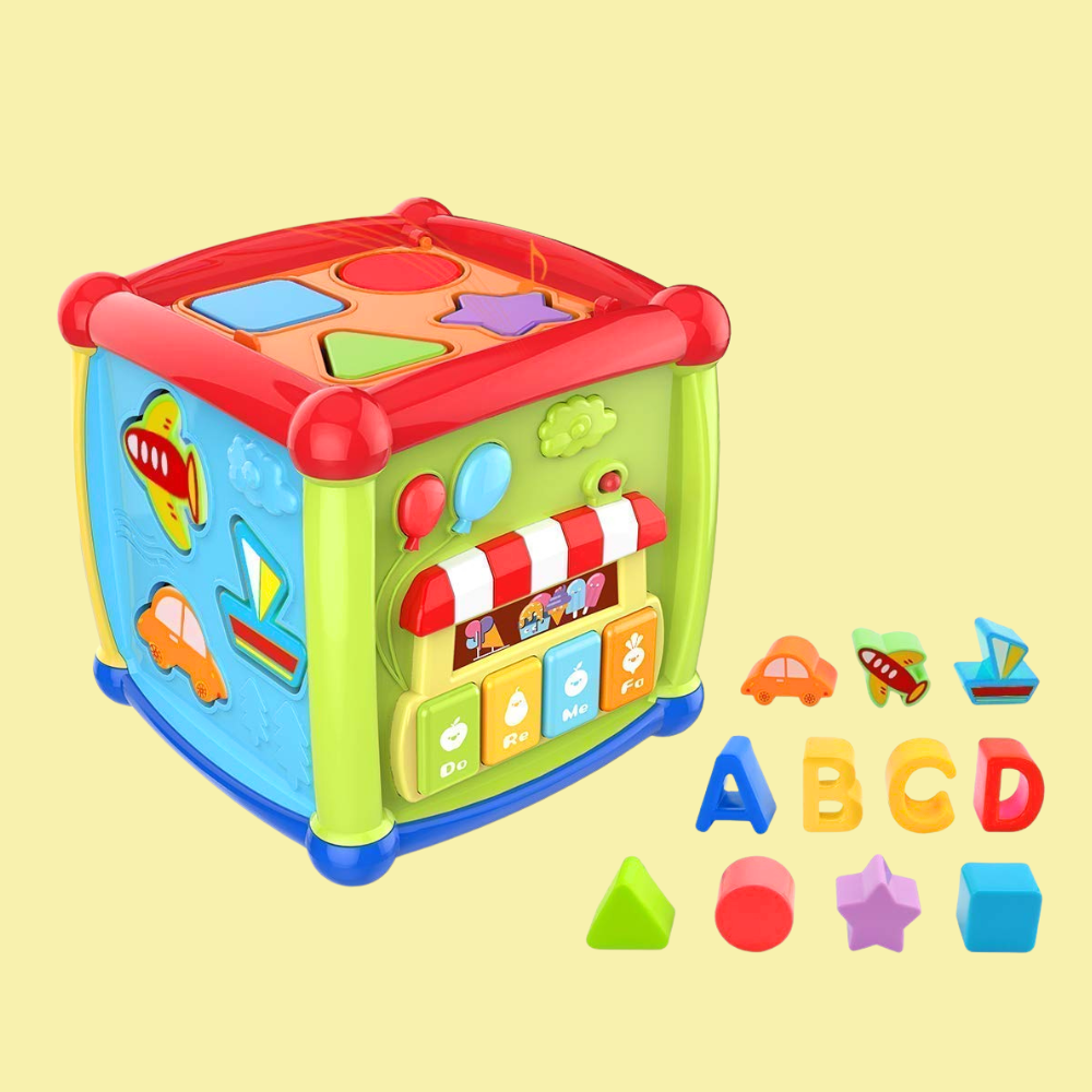 6-in-1 Learning Activity Cube | Early Education Toy