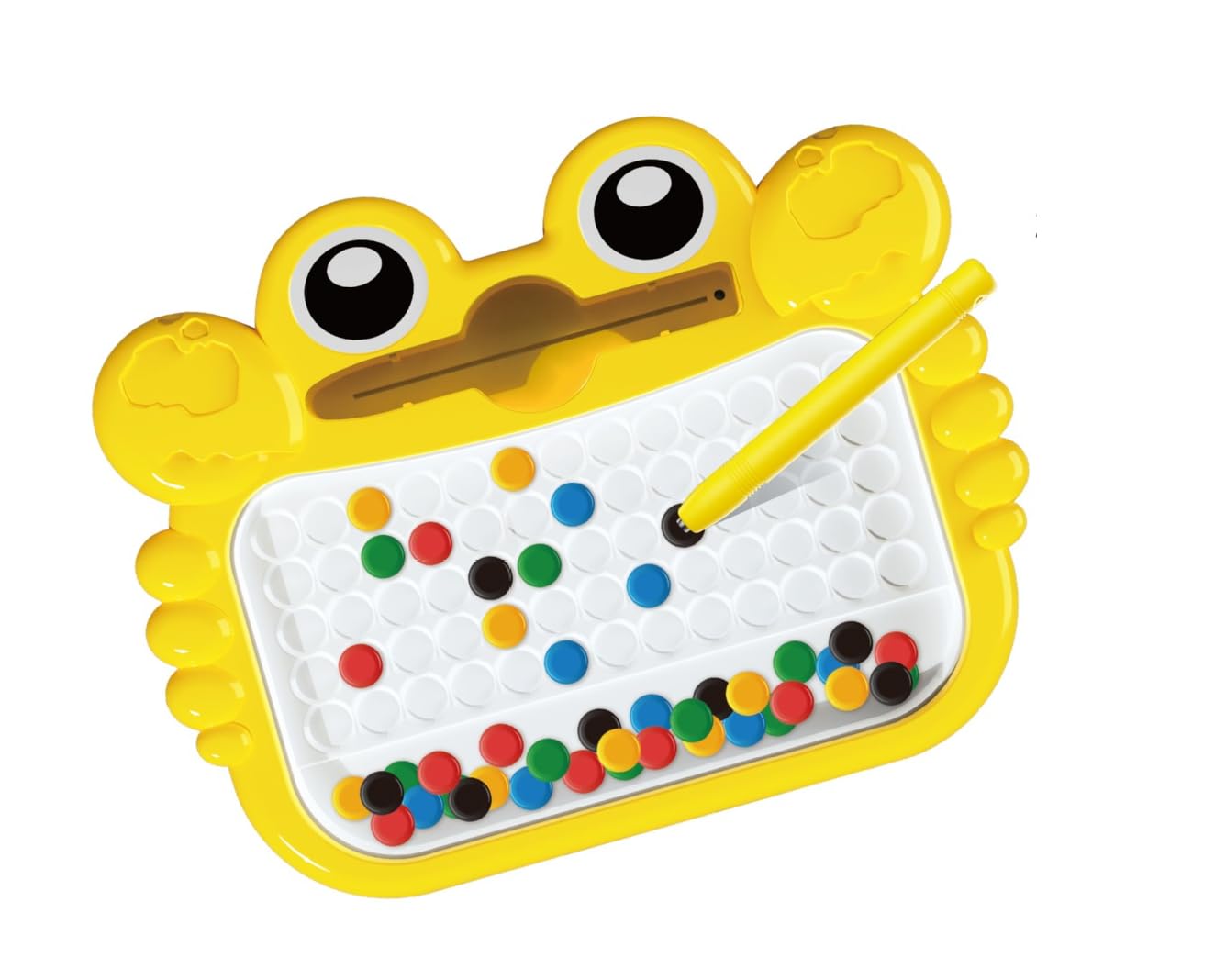 Crab Magnetic Beads Board Game – MagPad Drawing Board with Pen Toy | Montessori Activity