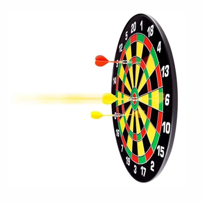 Magnetic Dartboard With 4  Darts, Suitable For Kids Above 3 Years Of Age