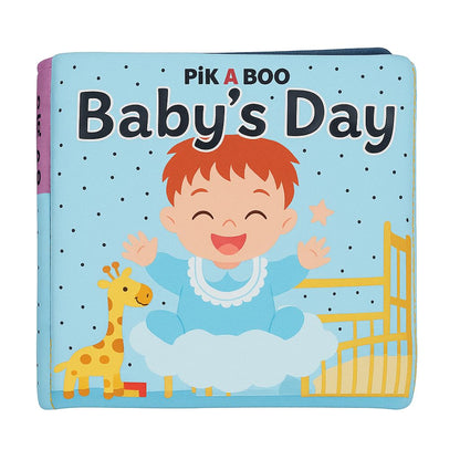 PiK A BOO Baby Cloth Books Combo – Mealtime & Baby's Day